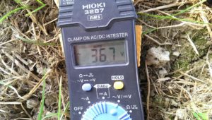 Misura di tensione su pannello fotovoltaico!