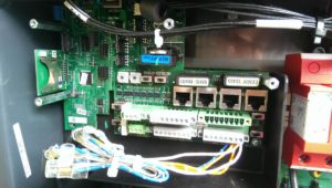 Scheda elettronica e Parti interne Inverter Fotovoltaico