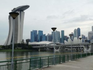 Marina Bay Sands da dietro