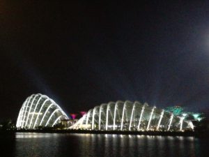 Garden By The Bay in notturna!