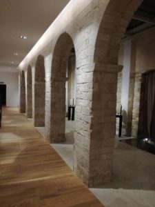 Particola dell'illuminazione della Sala 3 e 3a (sulla destra)