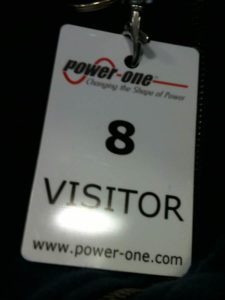pass VISITOR per corso su inverter Power-One