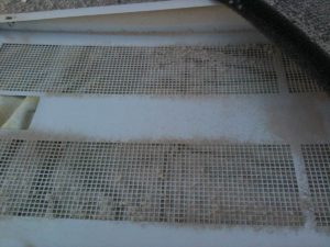 Polvere che ostruisce le ghiere dei filtri aria inverter!