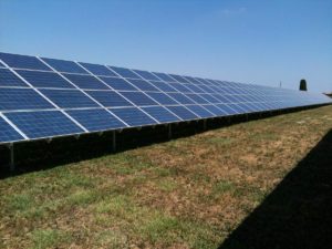 Pannelli di impianto fotovoltaico