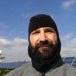 Selfie di un manutentore fotovoltaico!