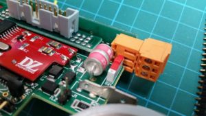 Particolare modifica scheda digilux per impianto di Singapore!