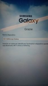 Impostazione tablet per Sistema DZ-Flag di Vallelunga