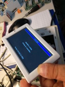 Schermo Touch di comando sistema digilux