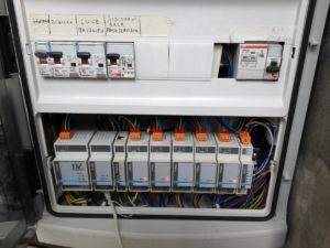 Sistema digilux blueline montato in quadro
